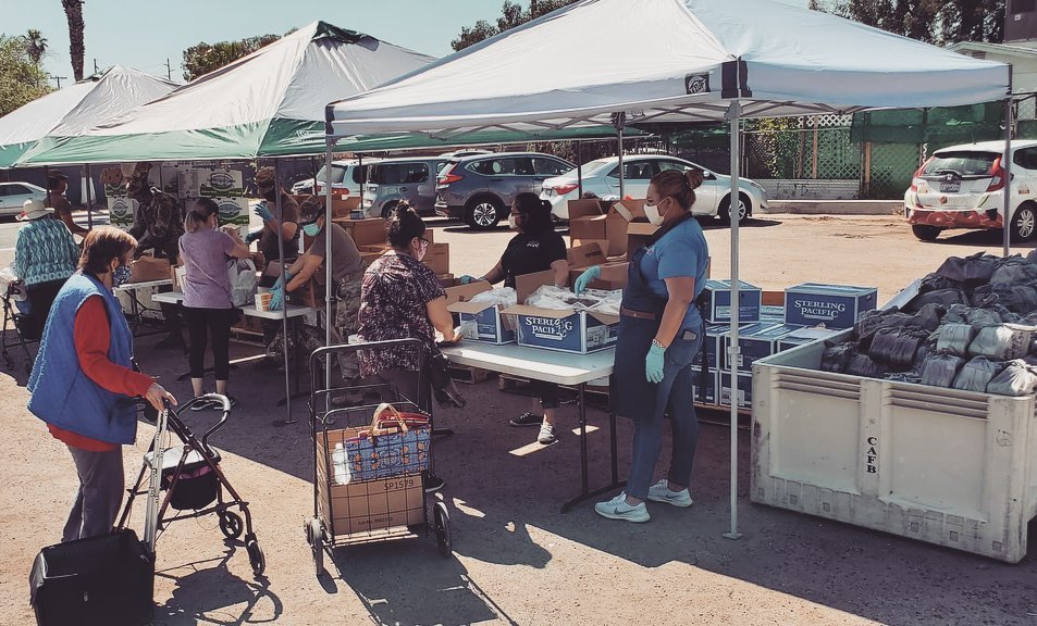 Food Bank Breaks Records Serving COVID-Affected