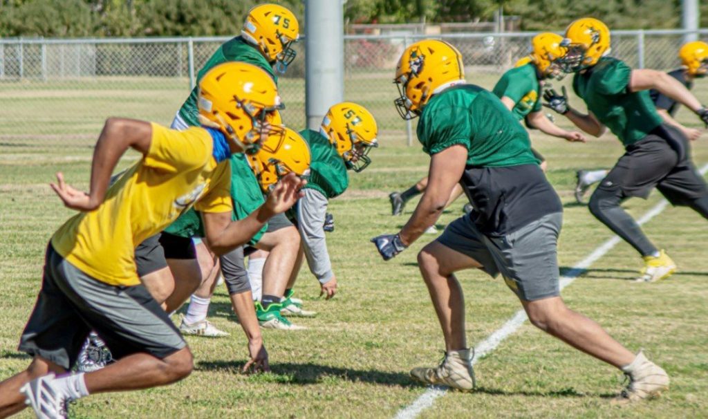 Helmets On, Vikings Holtville Football Practice Begins » Holtville Tribune