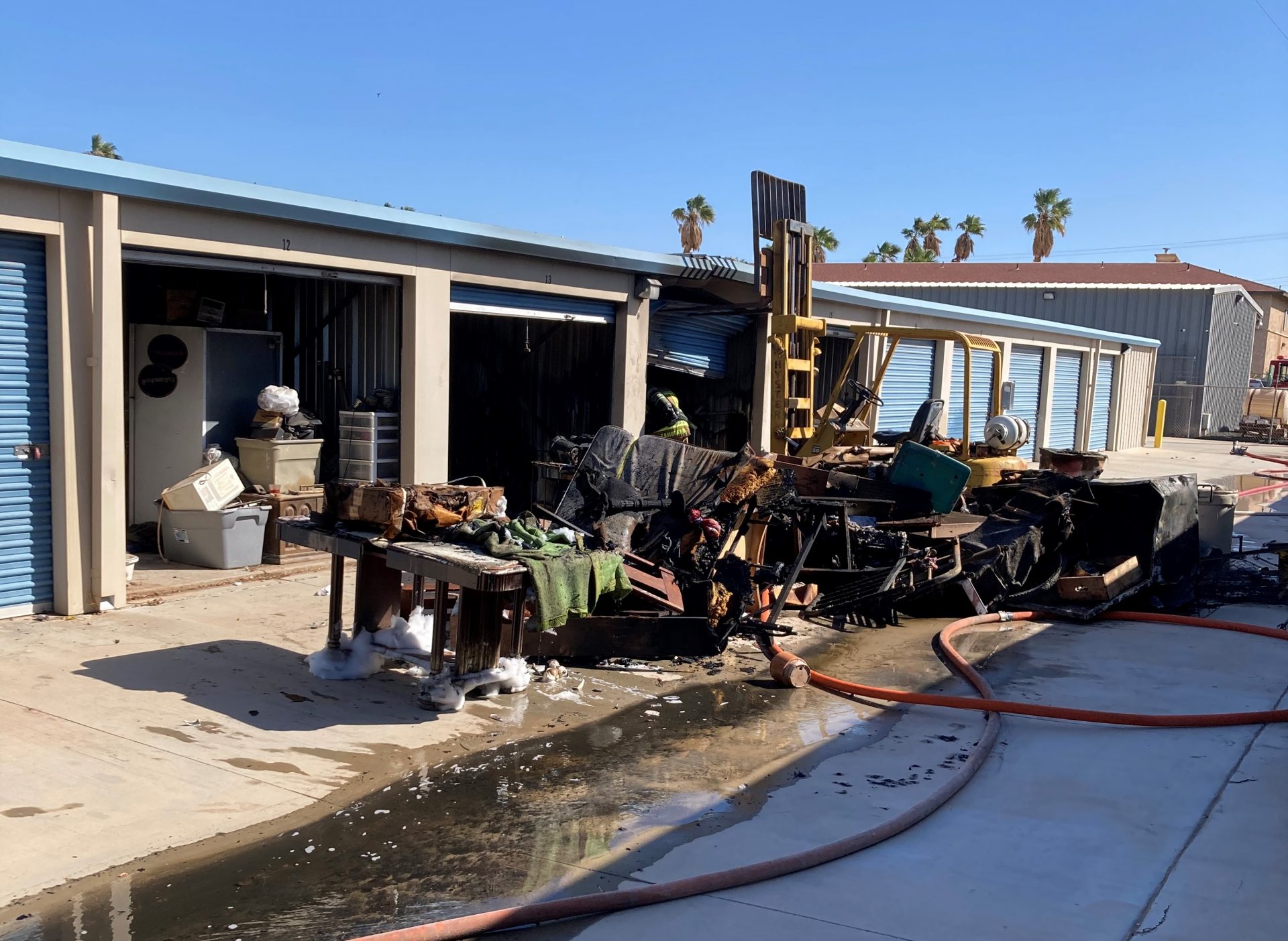Holtville Storage Units Burn; Nursing Home Unharmed Calexico Chronicle