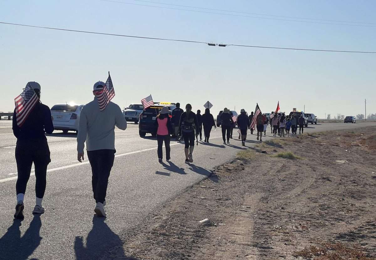 Walk to Brawley Pays Tribute to Veterans » Holtville Tribune